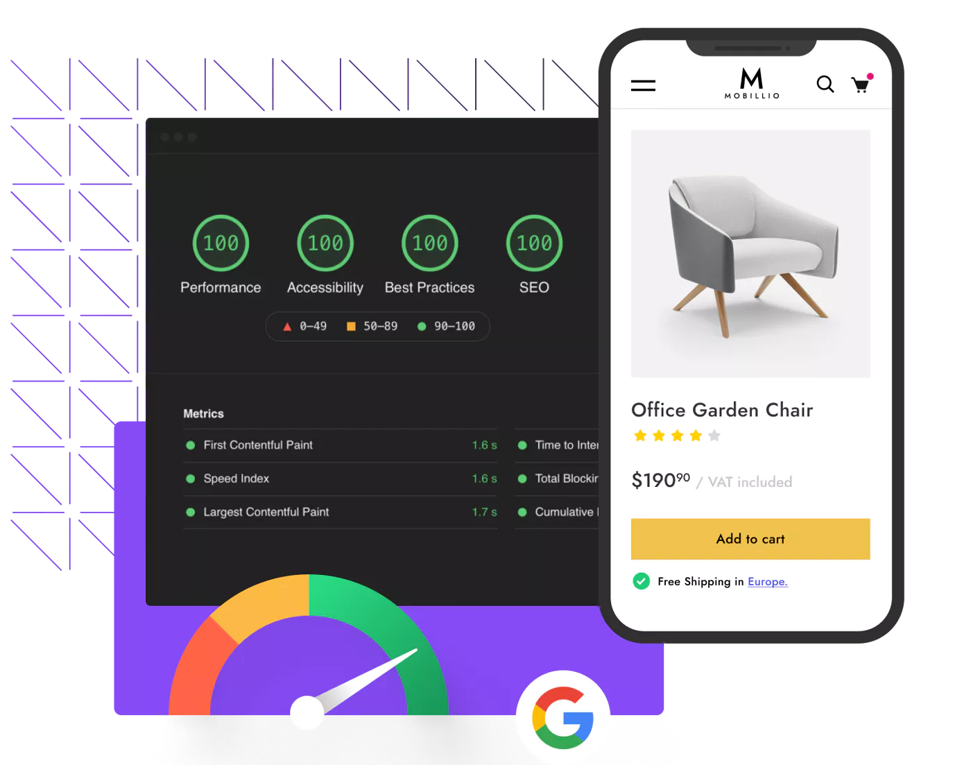 Fast and responsive websites benefit image