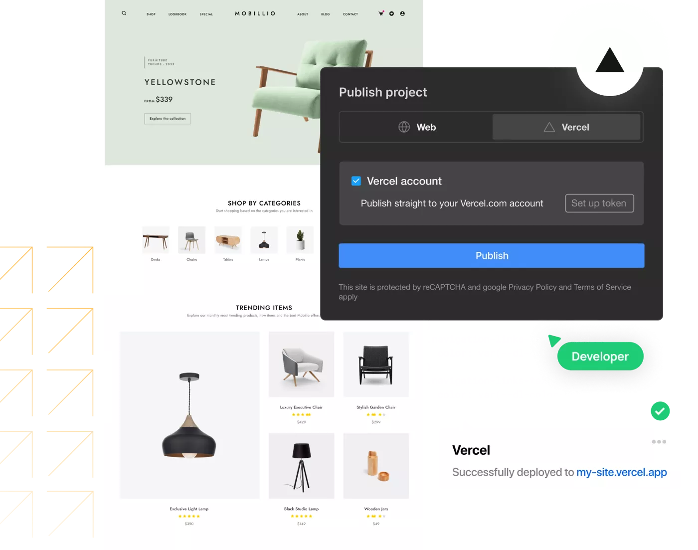 One click hosting benefit image